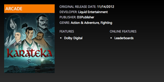 Illustration for article titled Xbox Site Says That the Karateka Re-Make Is Coming Out in November